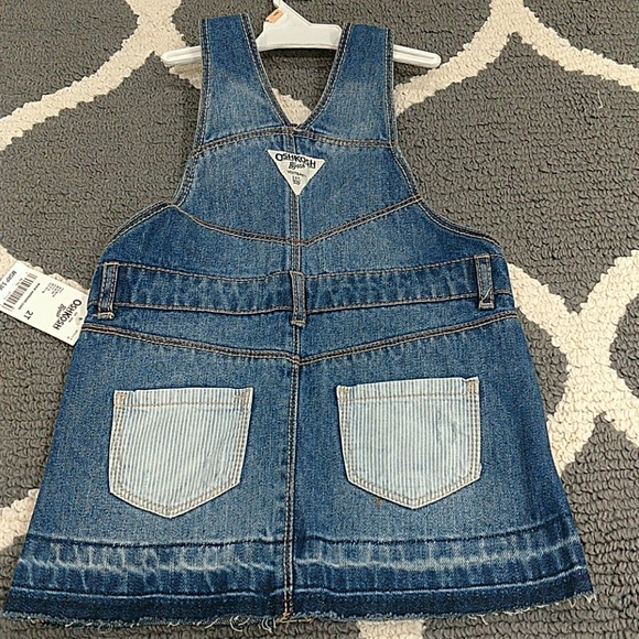 Oshkosh denim overall dress - Picture 2 of 2